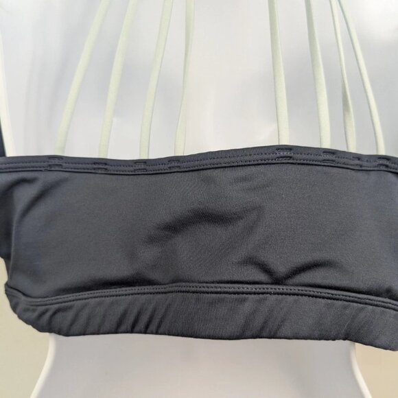 LIVI Active Women Sports Bra 18 Navy Blue Strappy Back Pullover Unlined - Picture 6 of 8